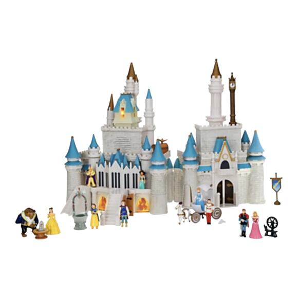 NEW Disney World CASTLE PLAYSET Cinderella Princess Friends Figurines Lights LG - Picture 15 of 16